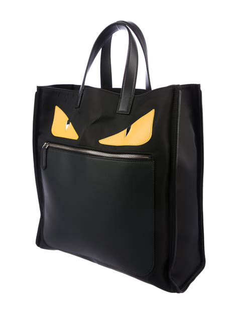 fendi monster tote bag replica|fendi pre owned bags.